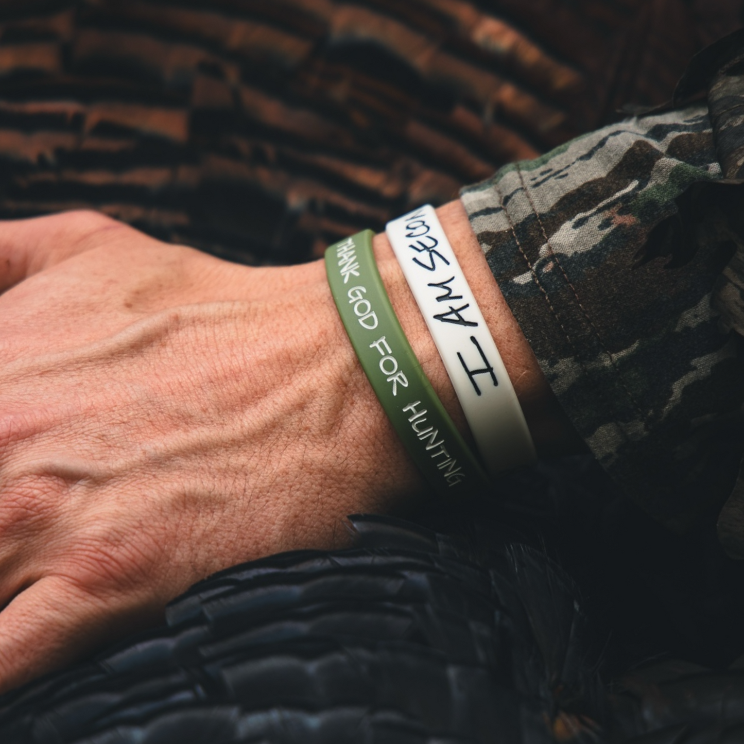 KLUK Custom Calls (3 Pack) Thank God For Hunting Bracelet