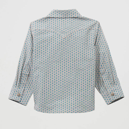 Grey/Blue Print | Wrangler Boy