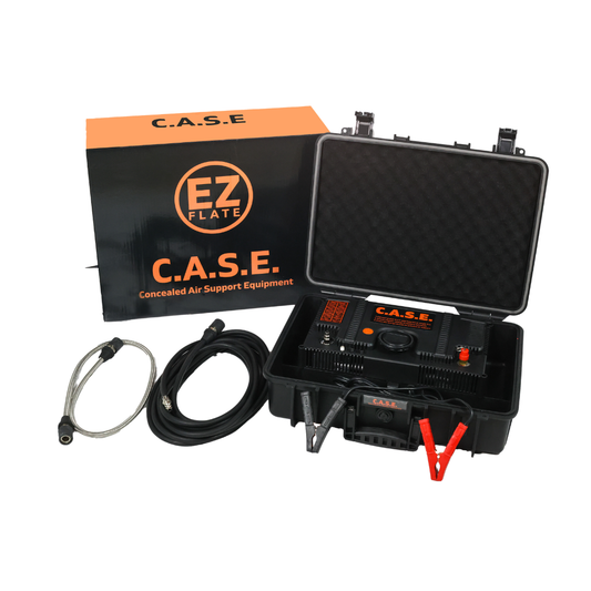 EZ Flate C.A.S.E. - 10.6 CFM Portable Dual Air Compressor