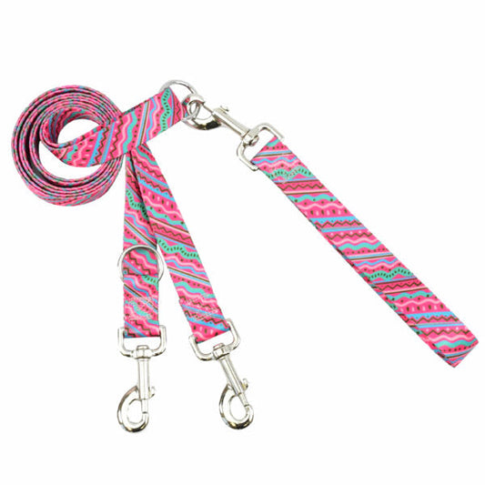 2 Hounds Design 1980’s Double Connection Leash – EarthStyle