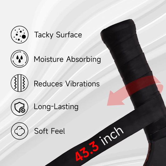 Warping Point Pickleball Overgrip - Black