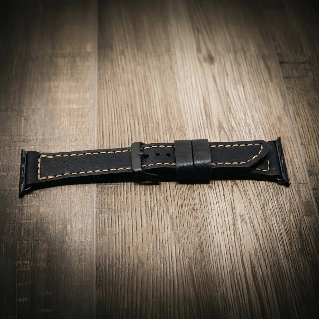 Bull Sheath Leather Apple Watch Leather Band