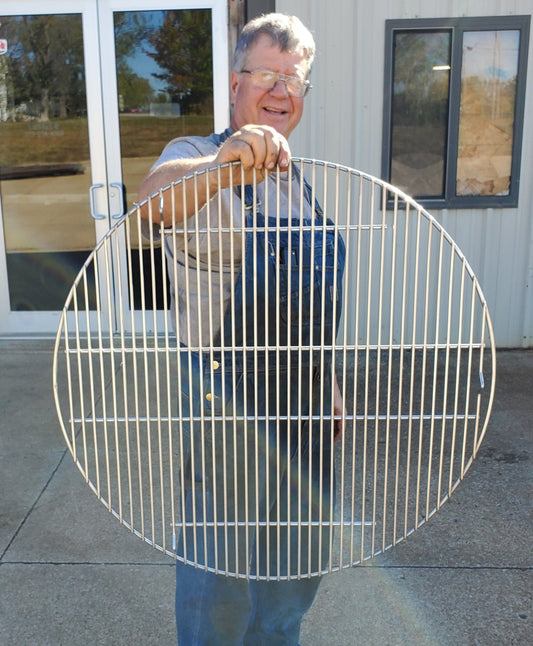 Hunsaker Vortex Smokers 30" Stainless Steel Food Grate For Firepits & Schwenker Grills