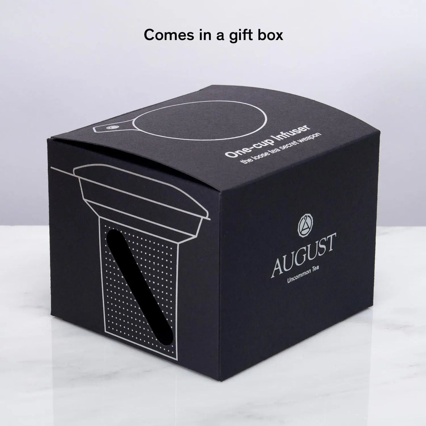 August Uncommon Tea One Cup Infuser - Ditch the tea ball, this infuser is a game changer.