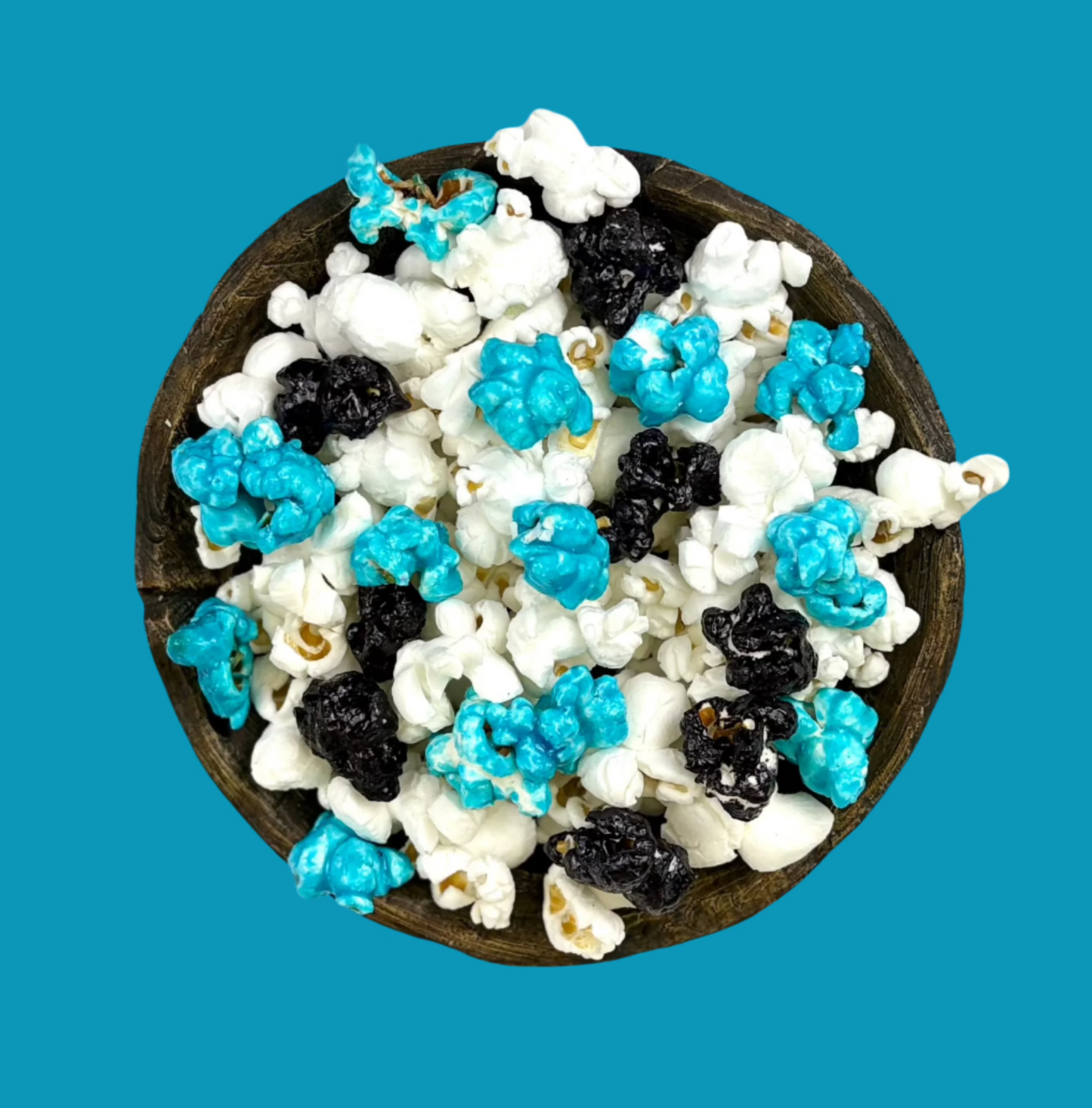 Midtown POP Aqua and Black Team π π βΎοΈ π β½οΈ Gourmet Popcorn