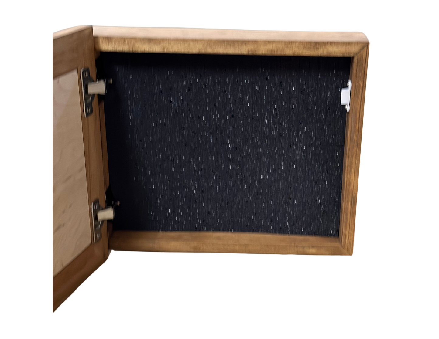 Bellewood Designs - Wild Horses Gun Safe - Recessed In Wall or Wall Mounted Decorative Secure Gun Cabinet