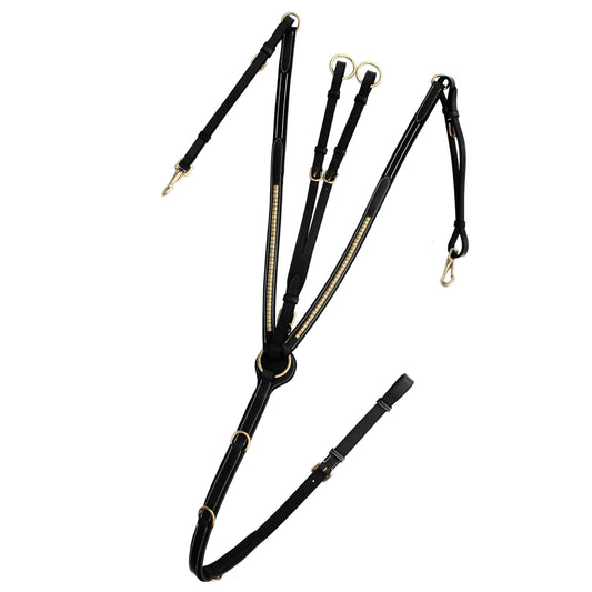Bridles & Reins ExionPro SS / Brass Clincher Breastplate