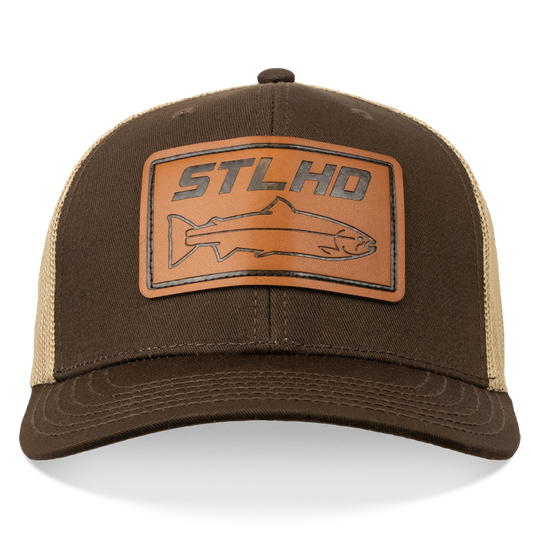 STLHD Steelhide Brown/Khaki Snapback Hat