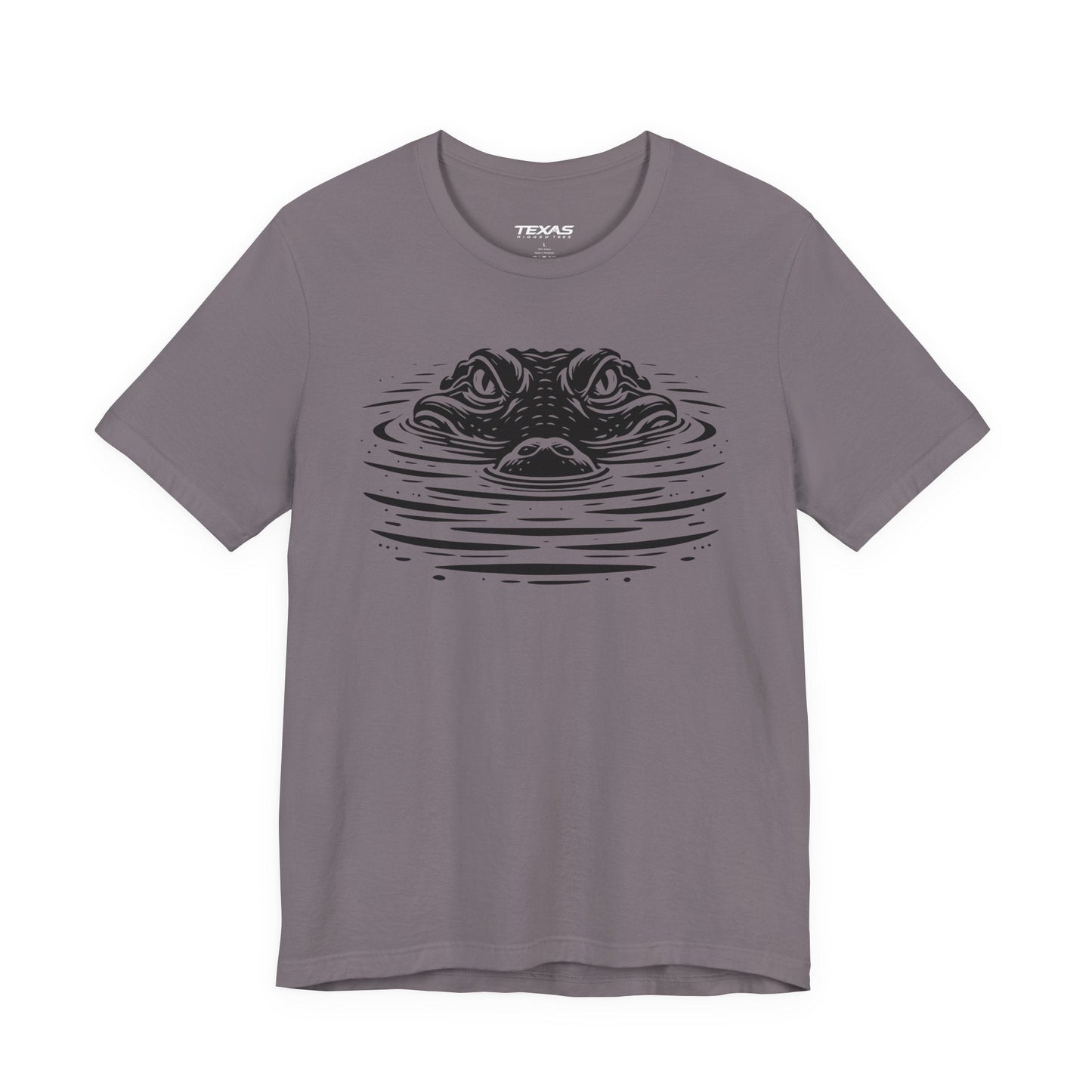 Texas Rigged Tees Alligator Eyes — Unisex Cotton Tee