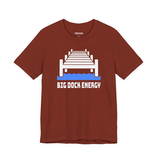 Texas Rigged Tees Big Dock Energy — Unisex Cotton Tee