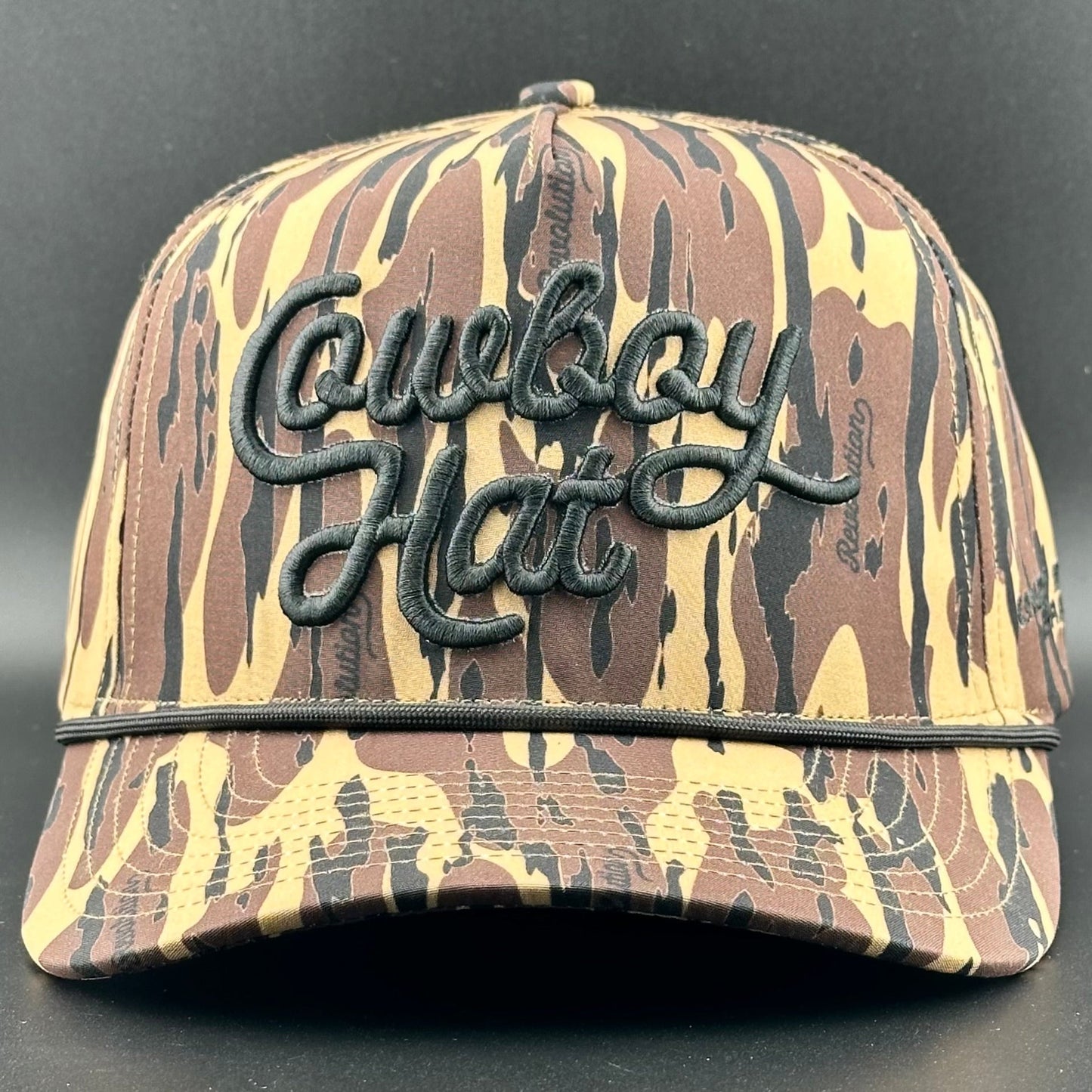Cowboy Revolution Atakapa Camo - Swampland Script “Cowboy Hat”