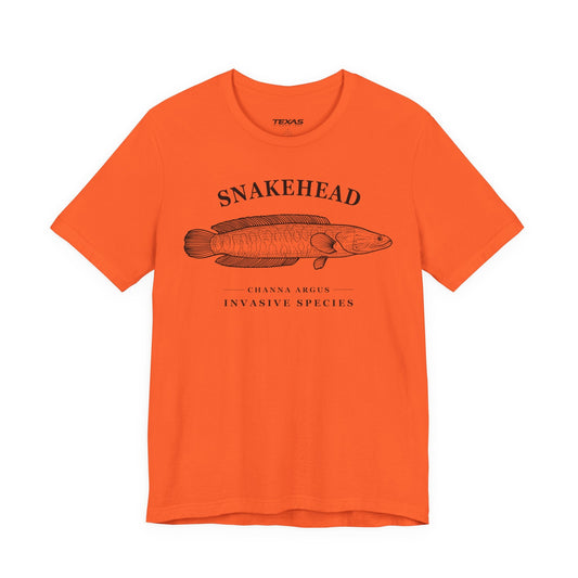Texas Rigged Tees Snakehead — Unisex Cotton Tee