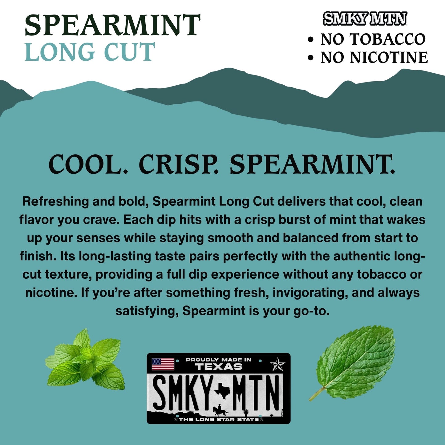 Smokey Mountain Spearmint Long Cut