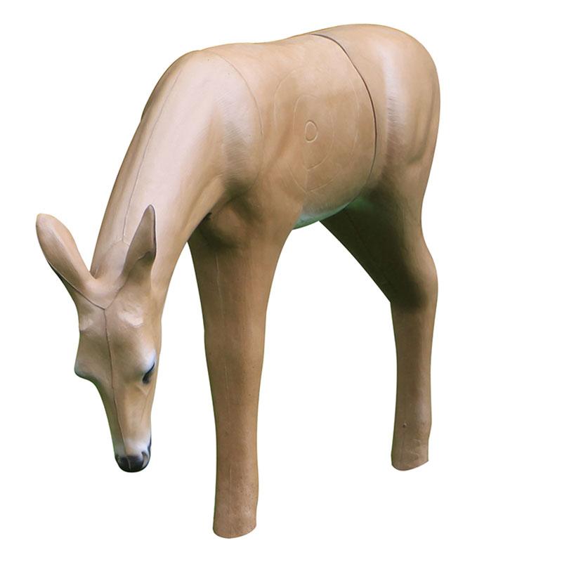 BIGshot Archery Real Wild 3D Medium Series Browsing Deer Archery Target with EZ Pull Foam