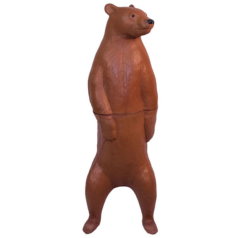 BIGshot Archery Real Wild 3D Standing Brown Bear Archery Target with EZ Pull Foam