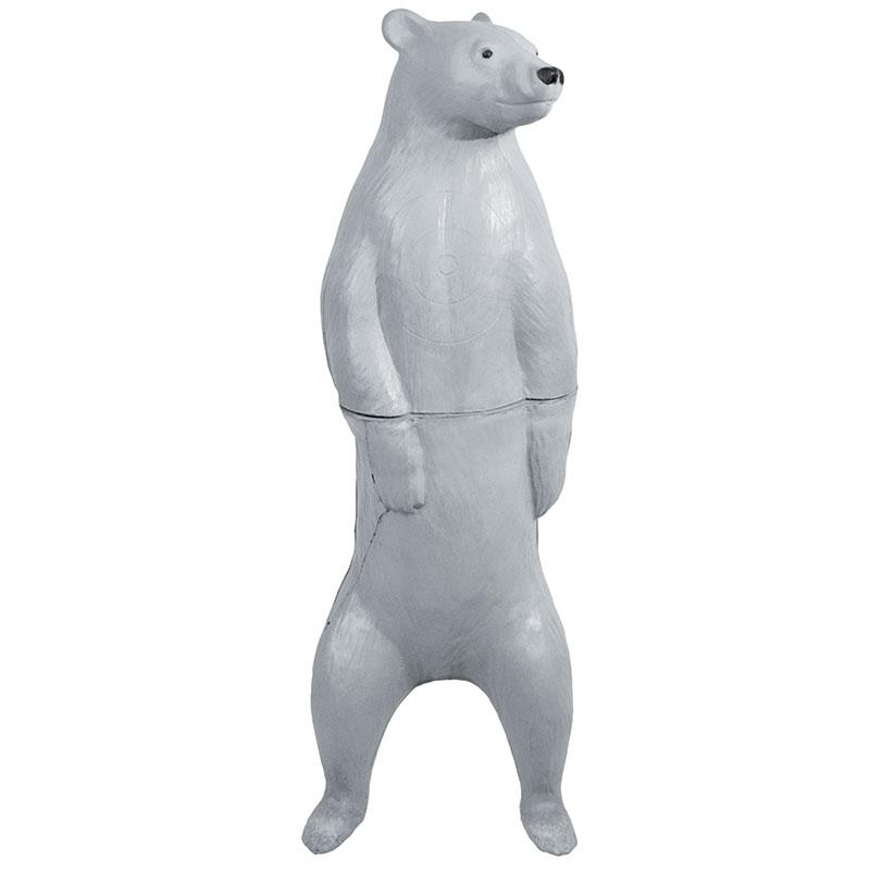 BIGshot Archery Real Wild 3D Standing Polar Bear Archery Target with EZ Pull Foam