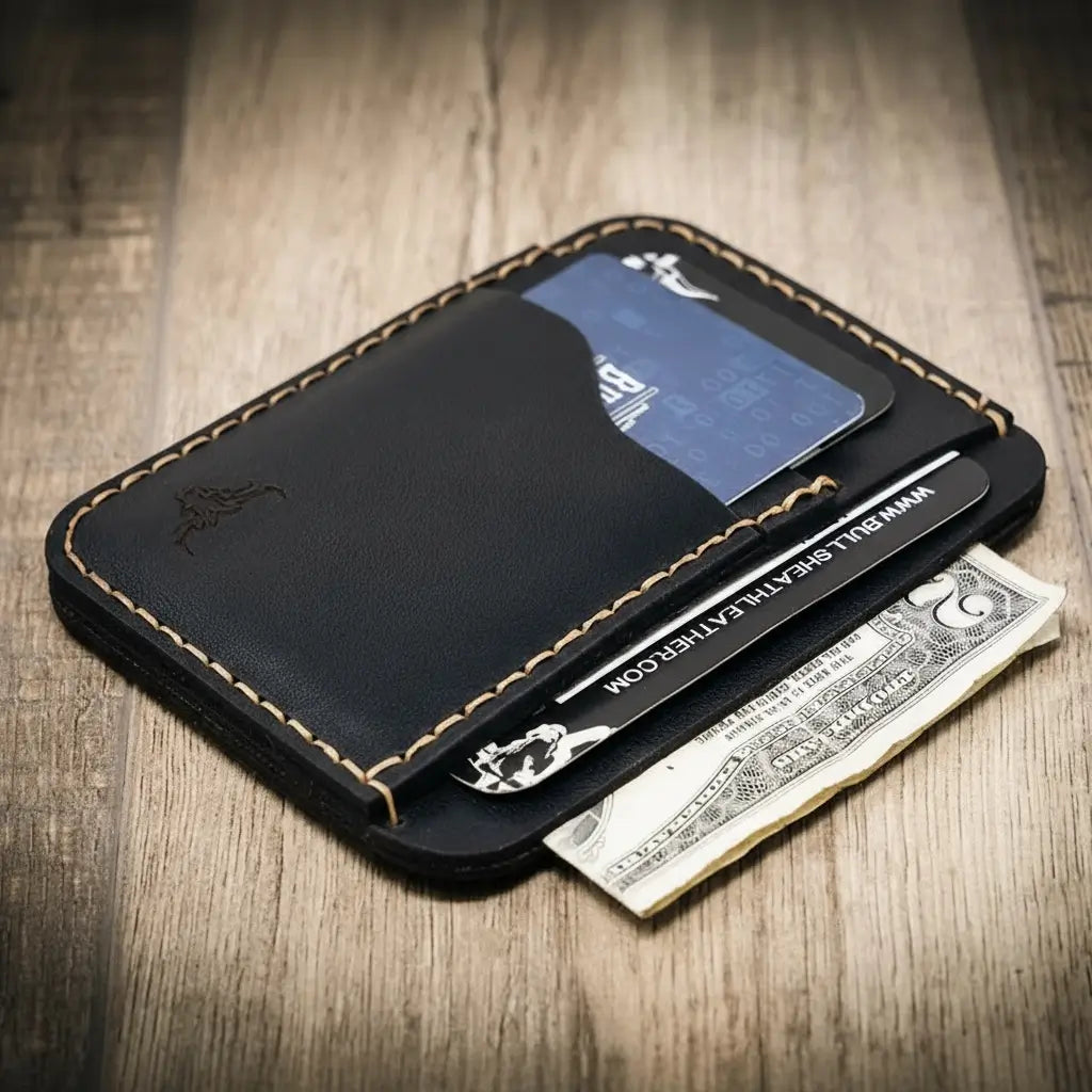 Bull Sheath Leather Mansfield Minimalist Wallet