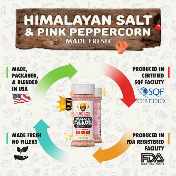 Flavor God Himalayan Salt & Pink Peppercorn Finisher