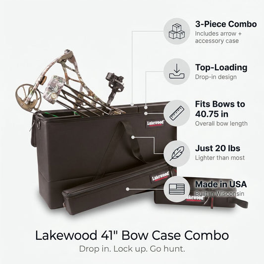 Lakewood Products - Single 41" Bow Case COMBO