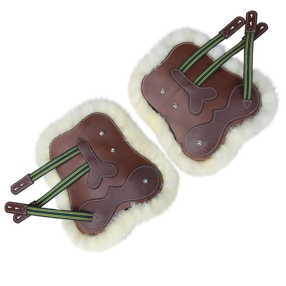 Bridles & Reins ExionPro Leather Horse Tendon Show Jump Boots - 412