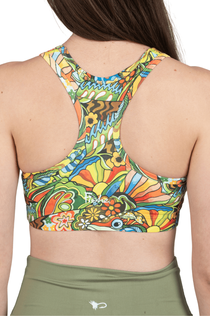 FisheWear Boho Bass Sports Bra