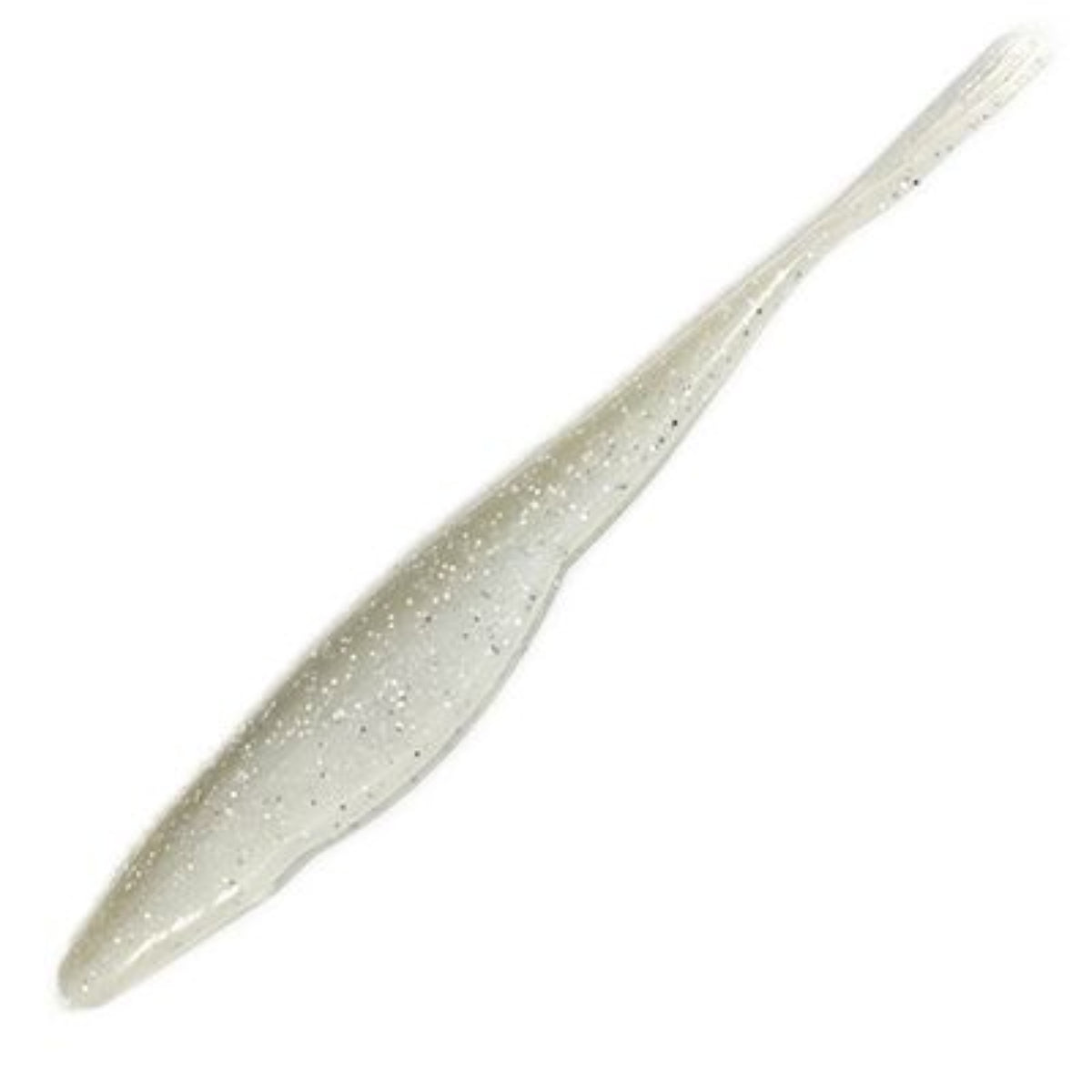 Just Lures Fishing Triple Tail Jerk Shad - Pearl Shiner