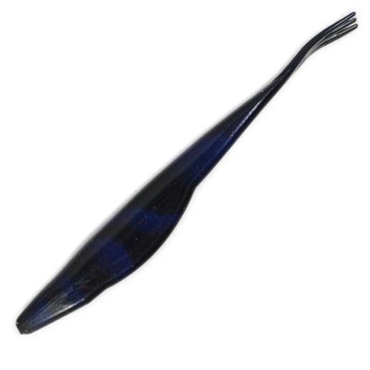 Just Lures Fishing Triple Tail Jerk - Hematoma (Black and Blue Swirl)