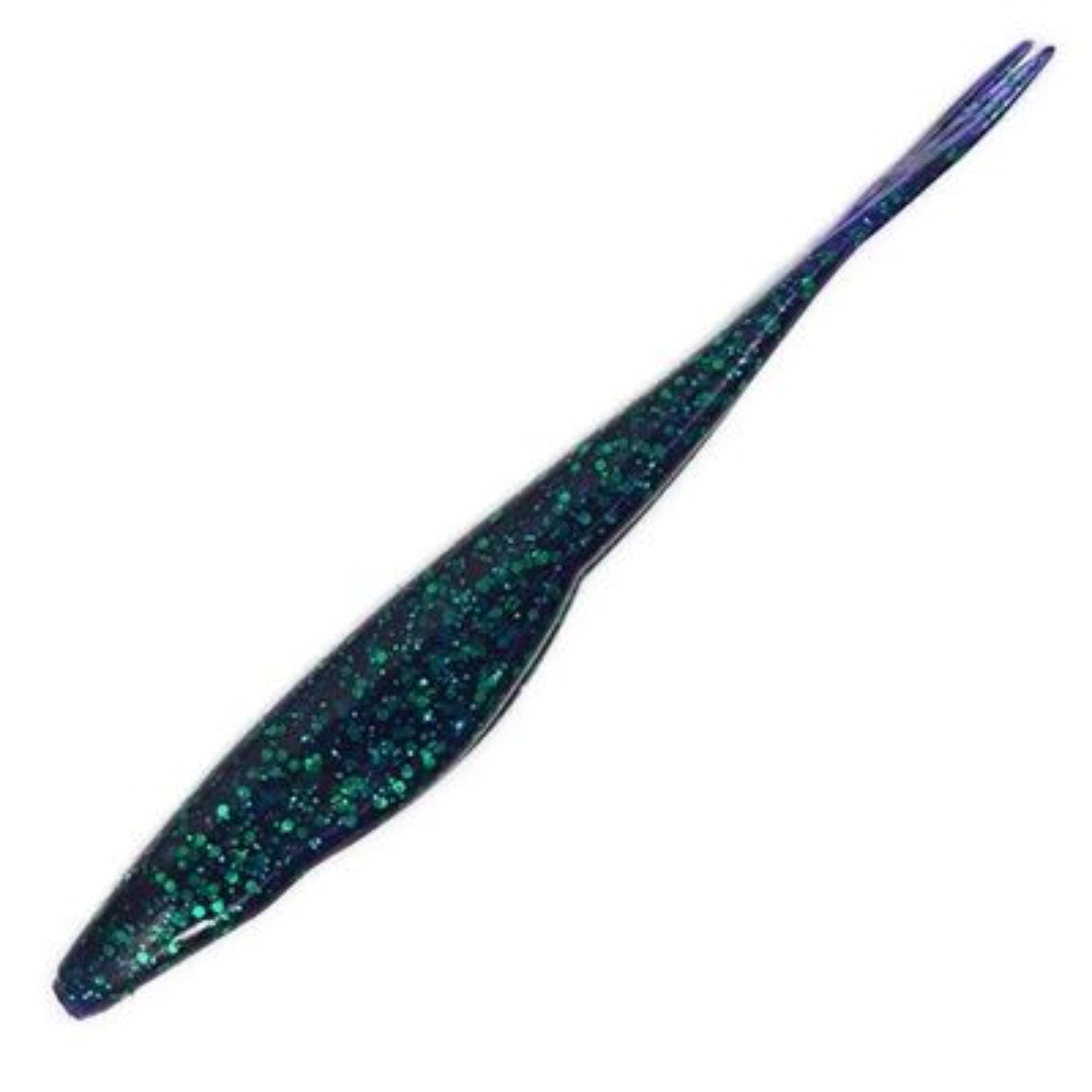 Just Lures Fishing Triple Tail Jerk -Junebug