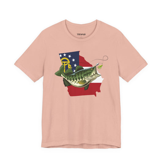 Texas Rigged Tees Sweet Georgia Bass — Unisex Cotton Tee