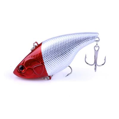 Just Lures Fishing Lipless Crank - Red Head Chrome