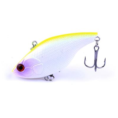 Just Lures Fishing Lipless Crank - Chartreuse White