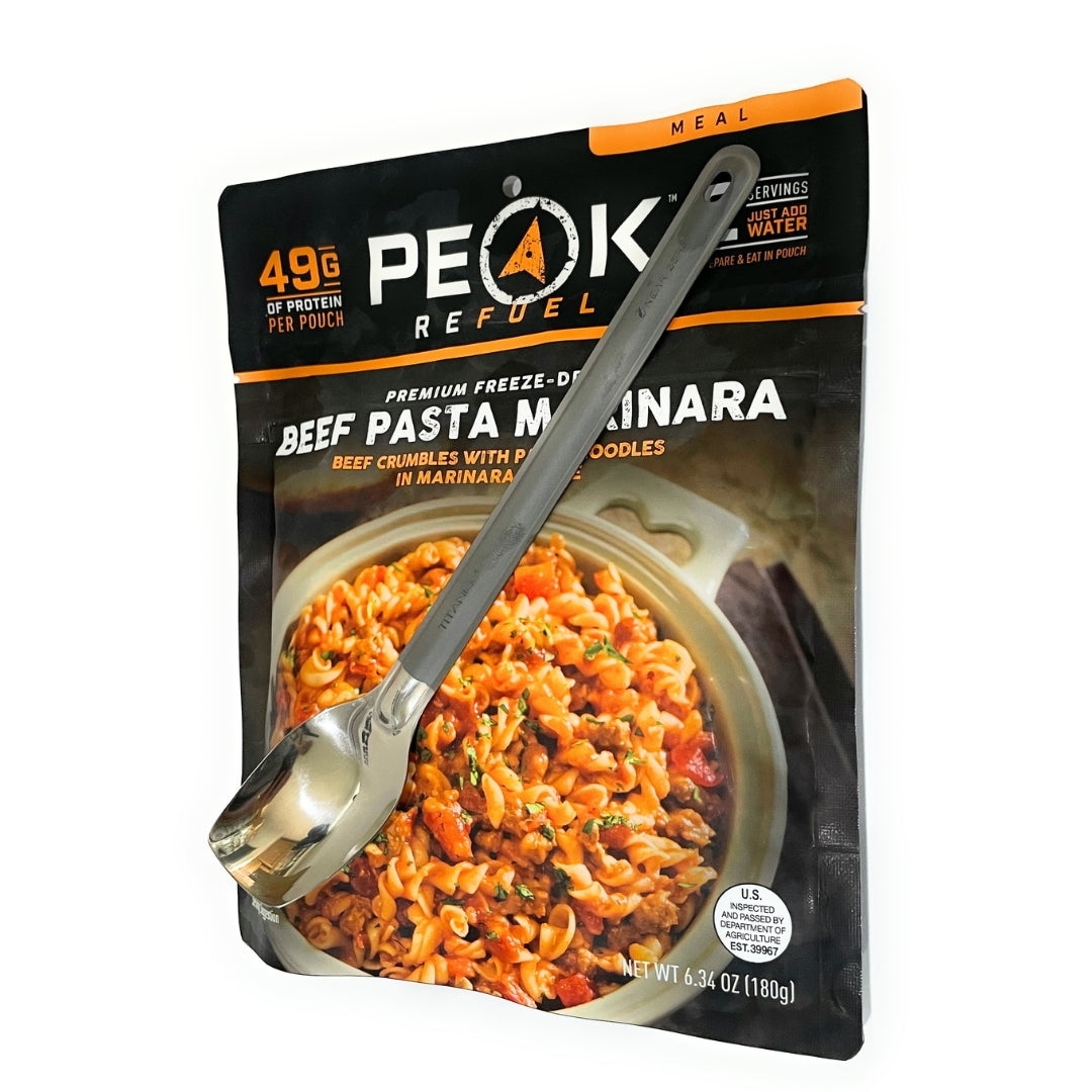 Near Zero Titanium Long-Handled Spoon