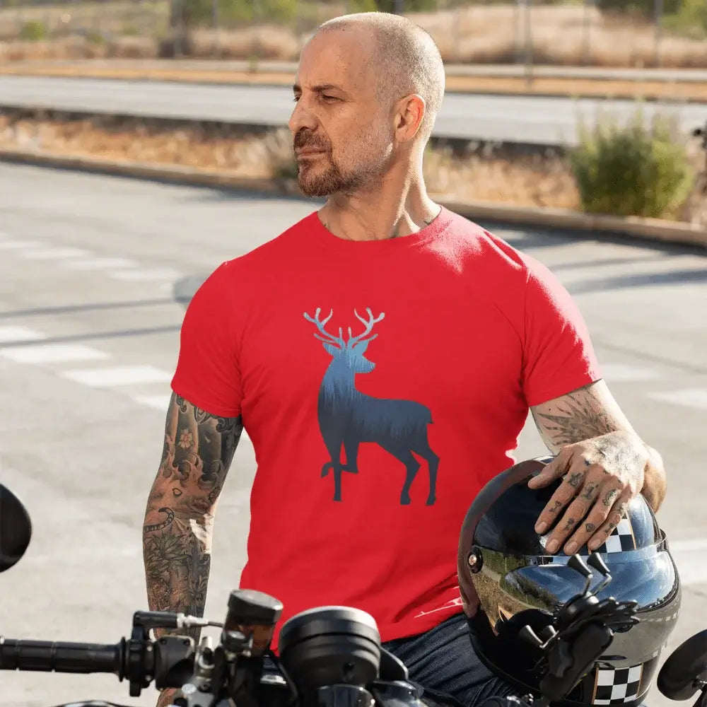 Outdoorzees Deer Color 2 Man T-Shirt