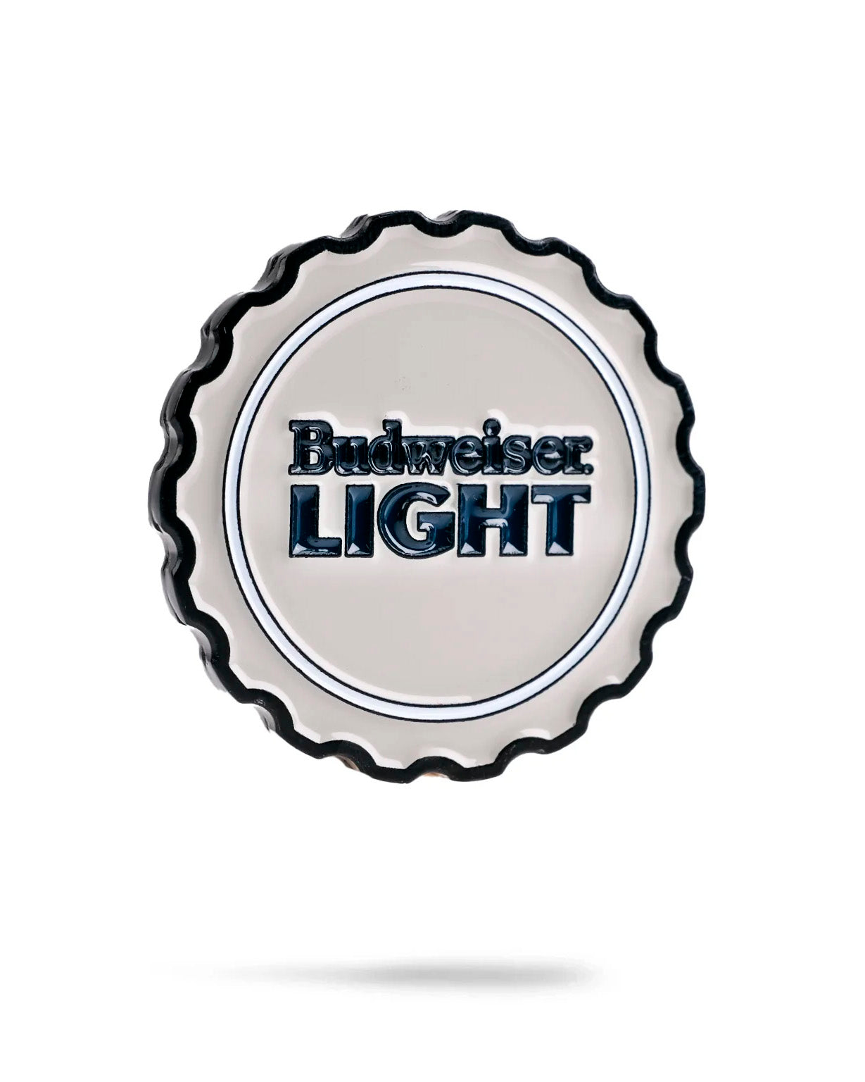 Pins and Aces Budweiser Light Ball Marker - Grey