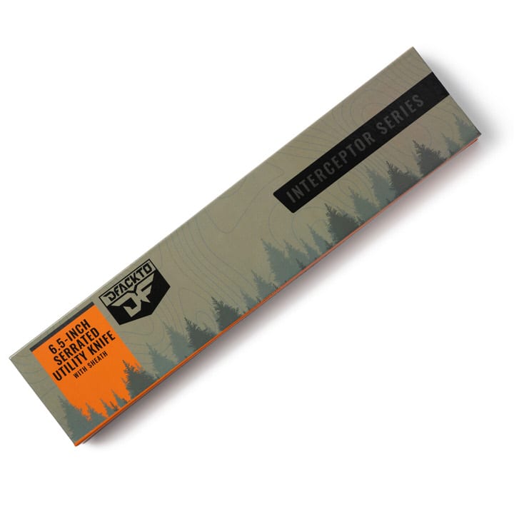DFACKTO 6" Serrated Utility Knife