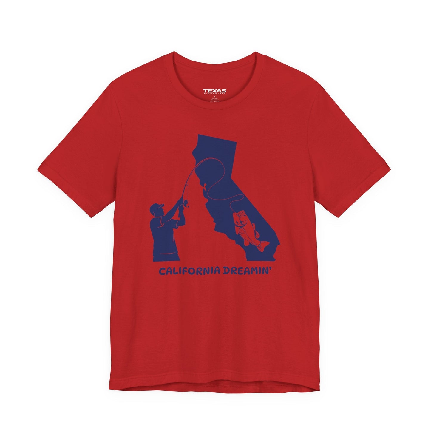 Texas Rigged Tees California Dreamin’ — Unisex Cotton Tee