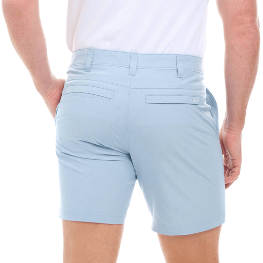 GameGuard Coastal Blue Travel Shorts