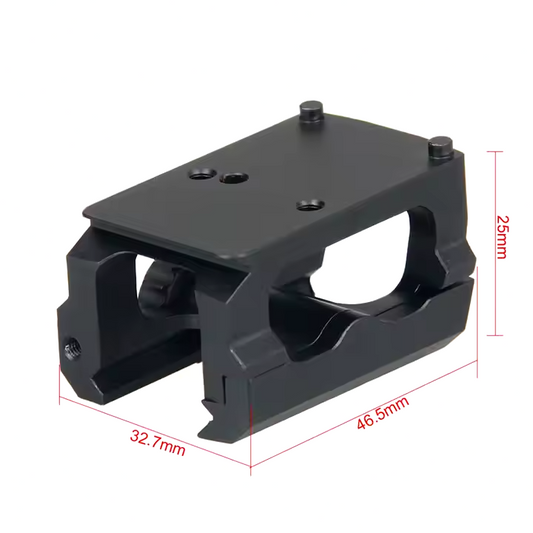 MUCITUP Low Drag Quick Detach Mount for RMR Red Dot Sights, Ships from Texas