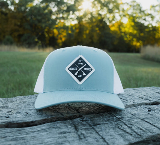 Hooked & Tagged - Shotgun & Fly Rod Patch Hat