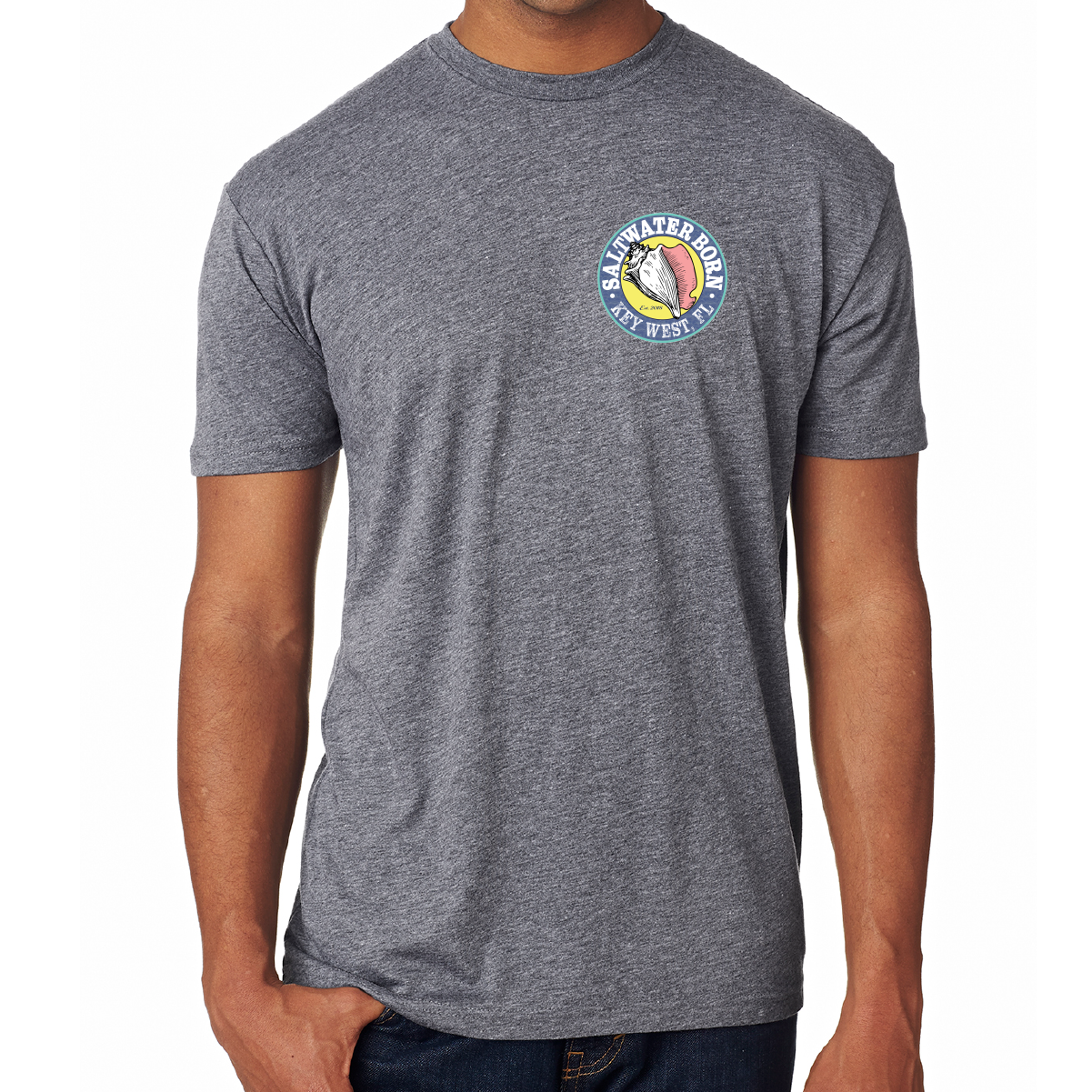 Saltwater Born Key West, Florida Tarpon Soft Tee