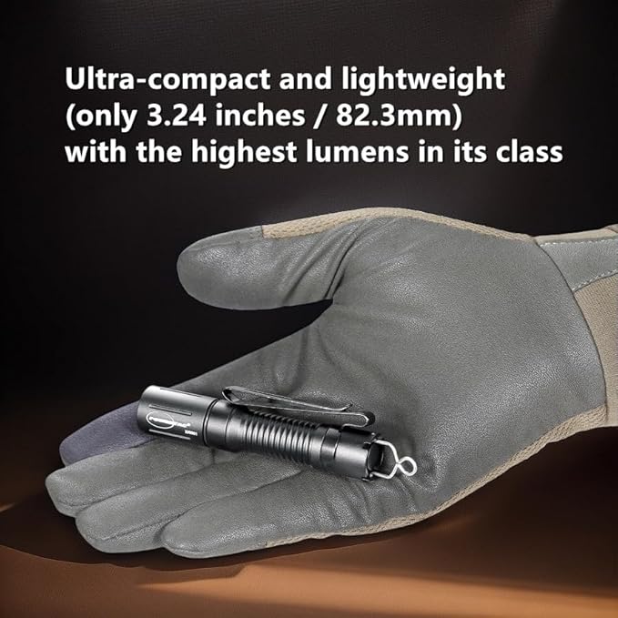 Powertac E3R Nova- 820 Lumen Rechargeable Flashlight