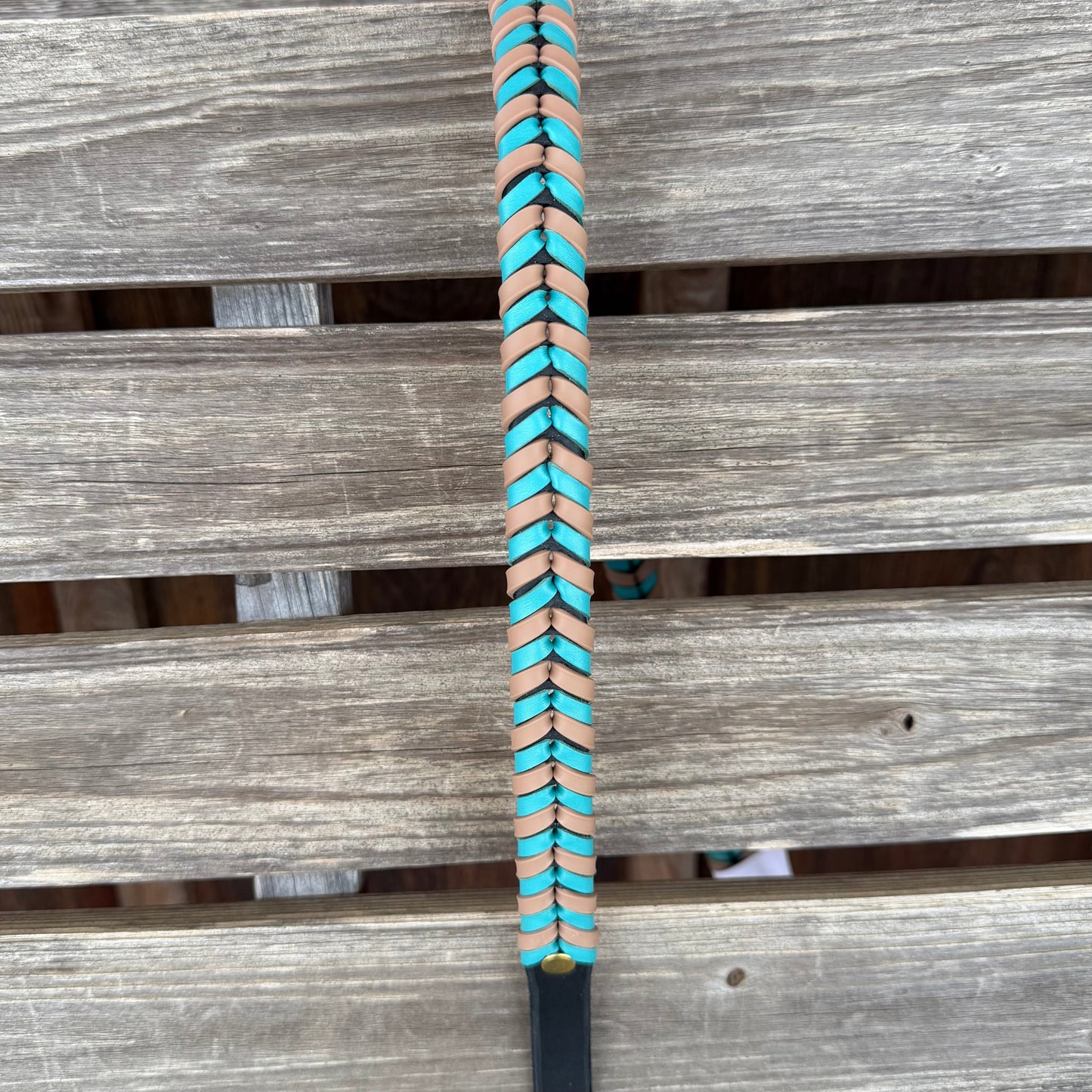 Leather Laced Barrel Reins