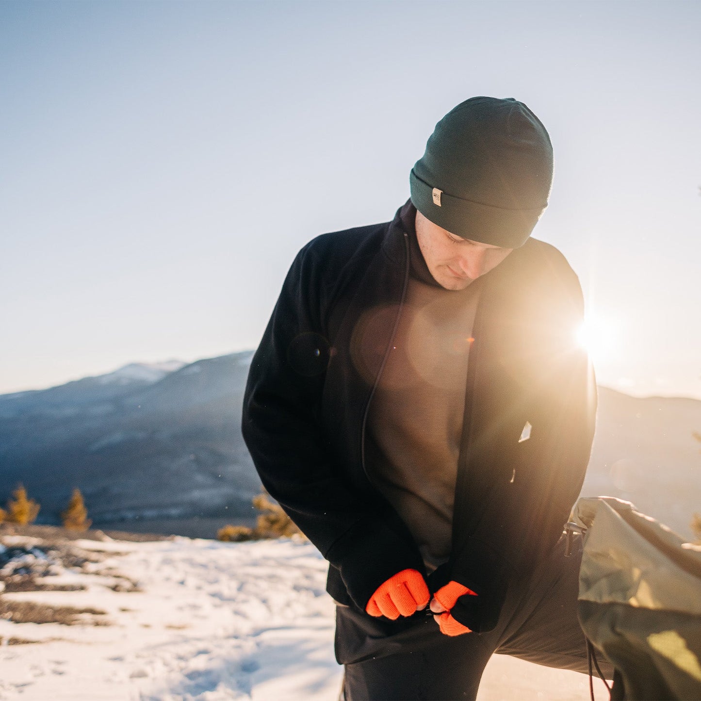 Minus33 Expedition - Men's Wool Full Zip Wilderness