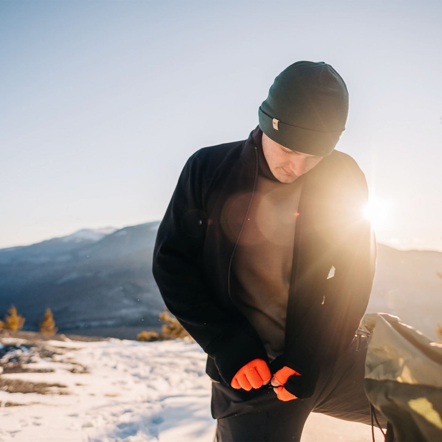 Minus33 Expedition - Men's Wool Full Zip Wilderness