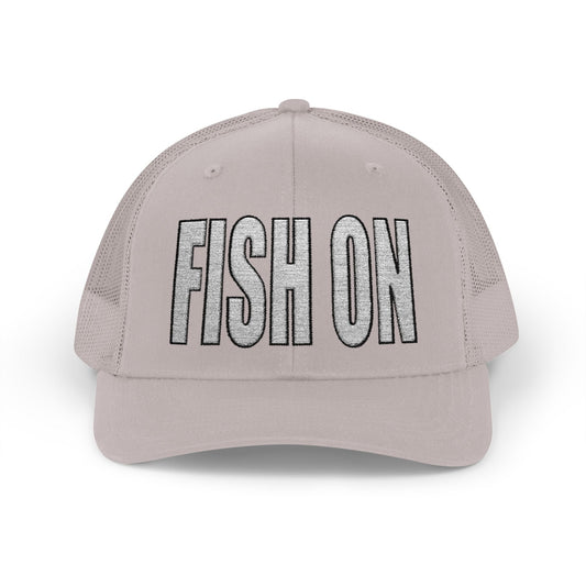 Texas Rigged Tees FISH ON — Embroidered Baseball Cap