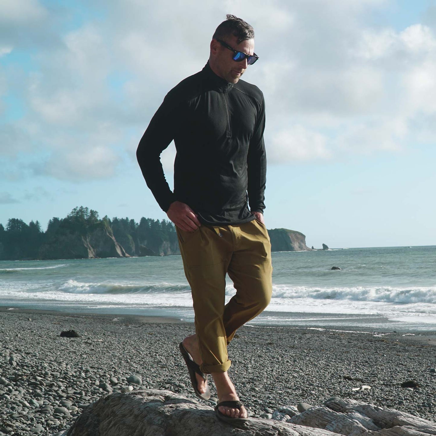 Minus33 Micro Weight - Men's Wool 1/4 Zip Woolverino