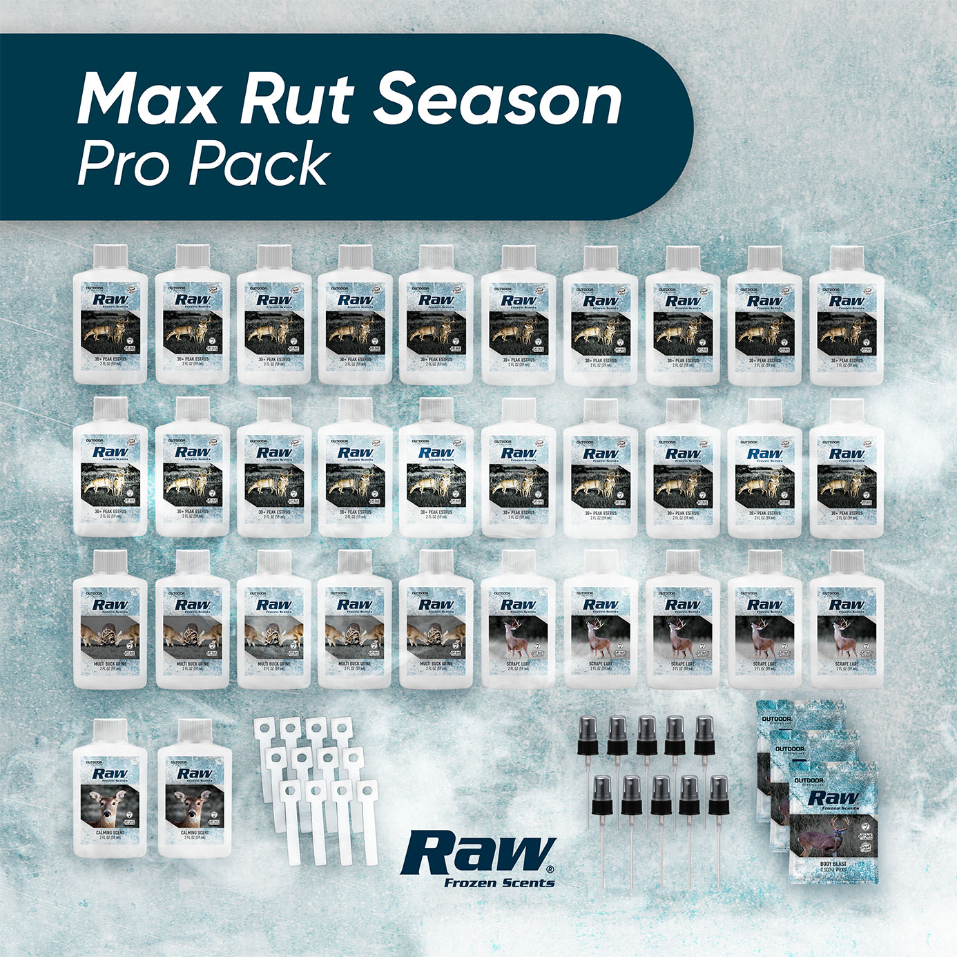 Outdoor Hunting Lab Rut Season Pro Packs
