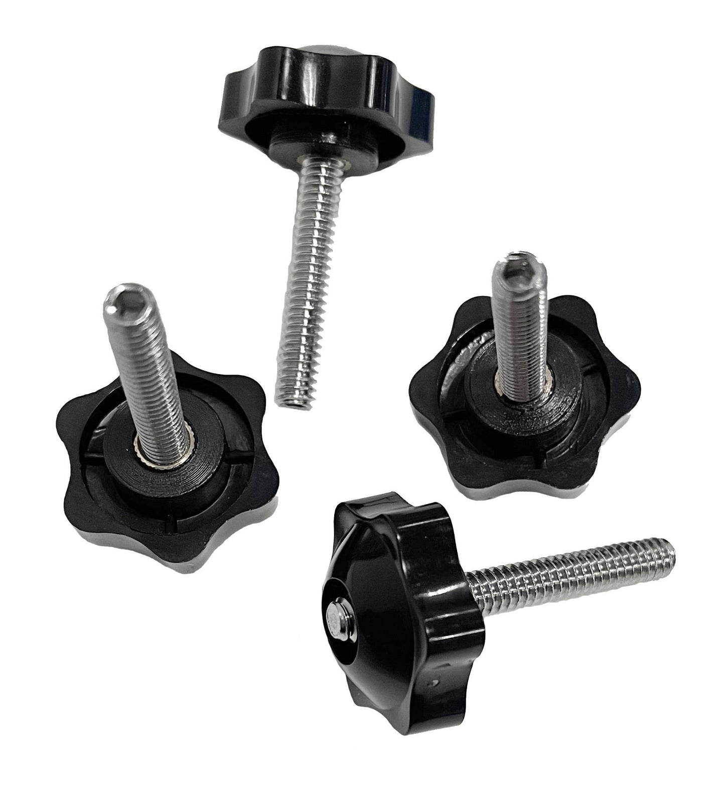 Bixpy 1/4" 20 Power Pole Deck Thumb Nut and Bolt