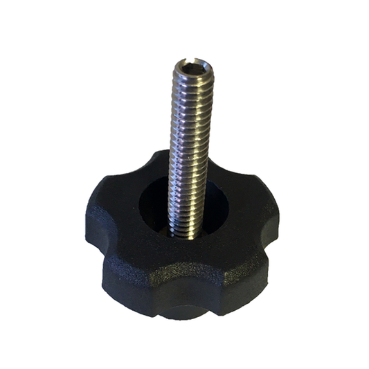 Bixpy 1/4" 20 Power Pole Deck Thumb Nut and Bolt