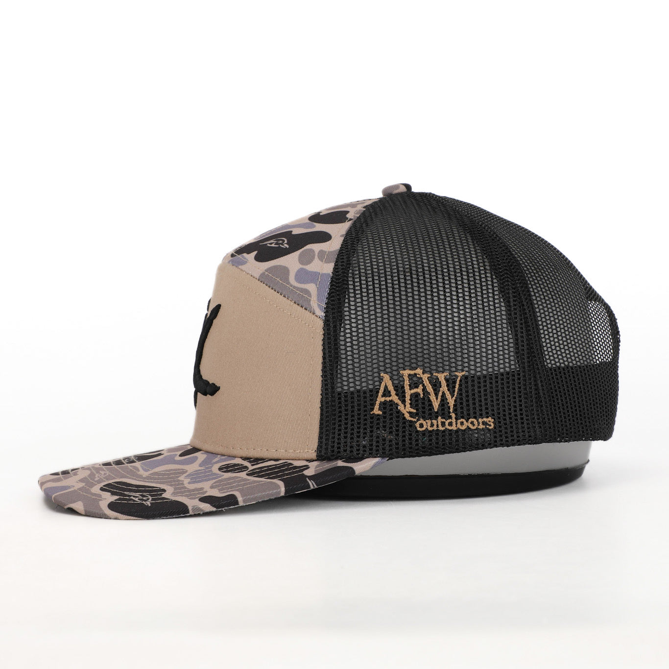 AF Waterfowl Turkey Tracks 7 Panel Hardwoods II AFW Style